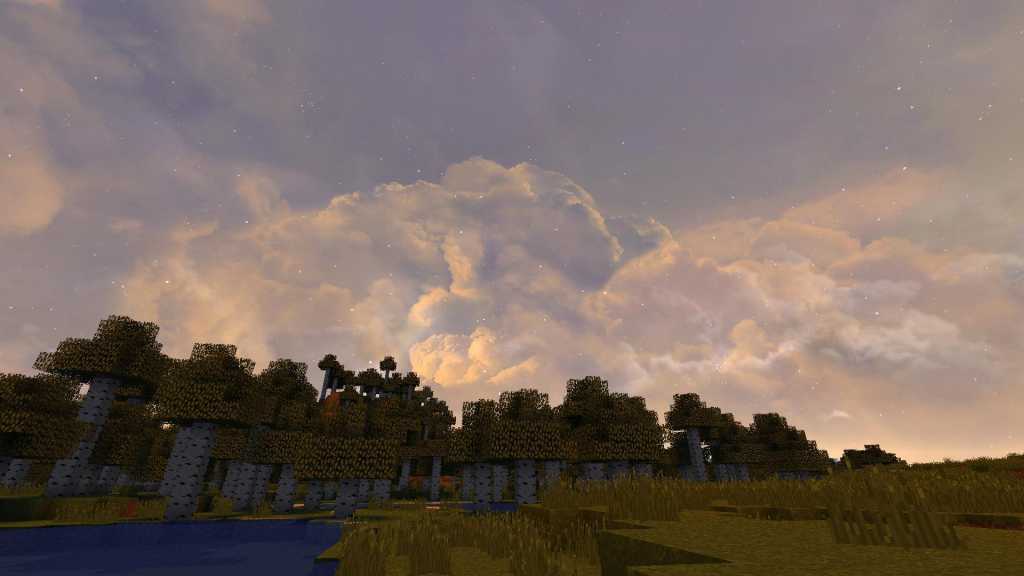 minecraft sky overlay